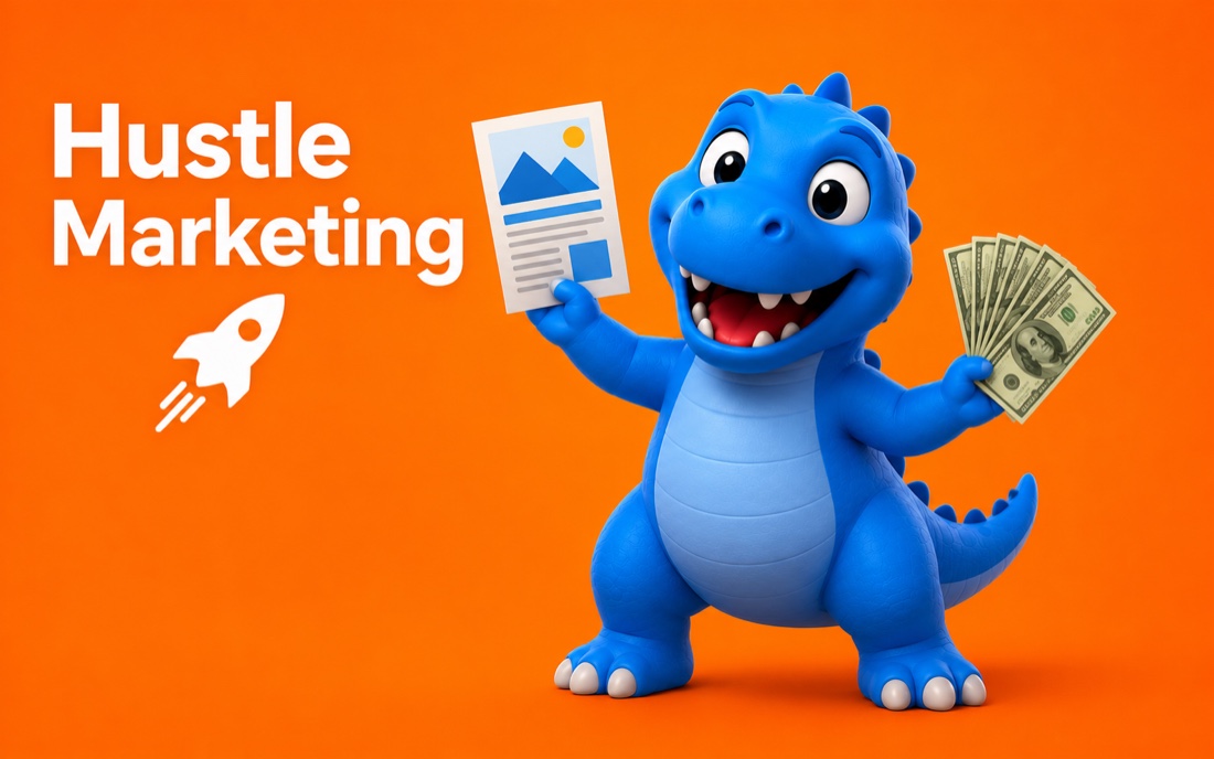 Hustle marketing playbook cover